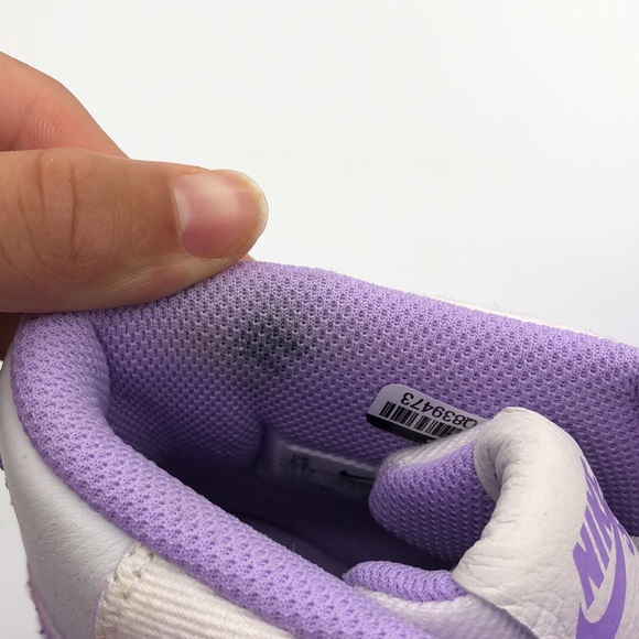 USED Men’s Nike SB Zoom Blazer Mid PRM Premium “Lilac Purple” DR9087-555 No Box - Picture 6 of 6